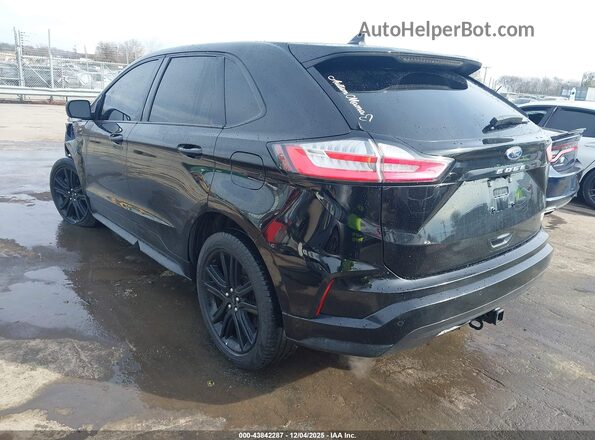 2FMPK4J93NBA45688 2022 FORD EDGE Black Tył lewy