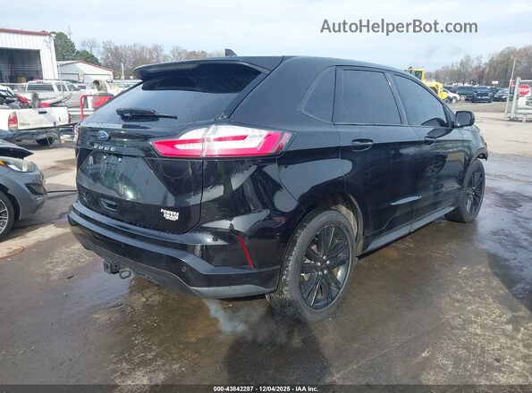 2FMPK4J93NBA45688 2022 FORD EDGE Black Tył prawy