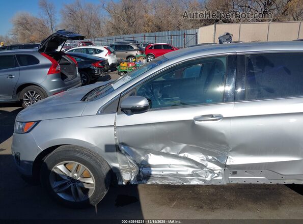 2FMPK4J94GBC41884 2016 FORD EDGE Silver წინა ხედი