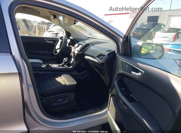 2FMPK4J94GBC41884 2016 FORD EDGE Silver წინა სალონის ხედი