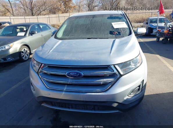 2FMPK4J94GBC41884 2016 FORD EDGE Silver ხელსაწყოთა პანელის ხედი