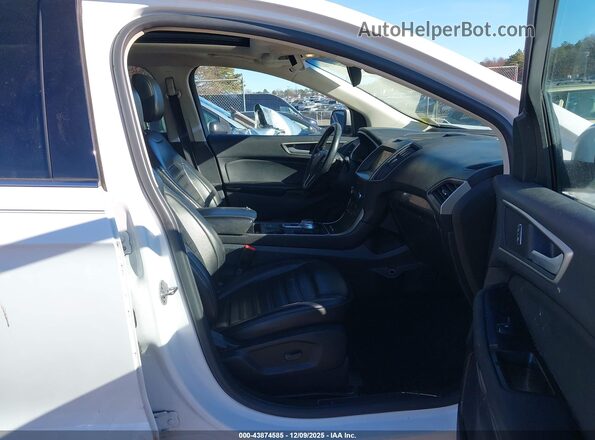 2FMPK4J94LBA58852 2020 FORD EDGE White Vista interior delantera
