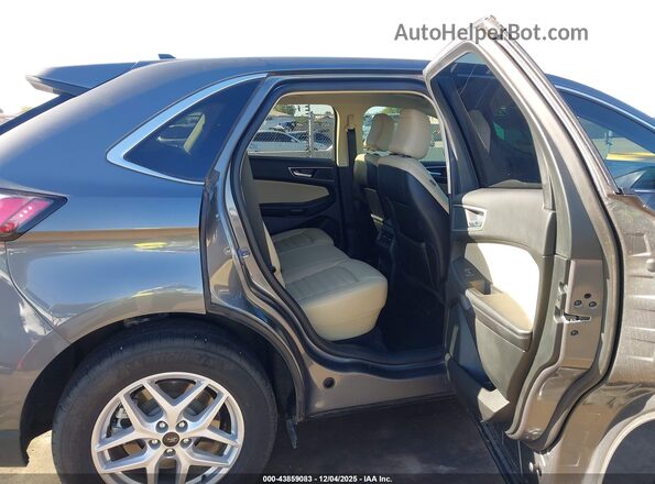 2FMPK4J94RBA07408 2024 FORD EDGE Gray Вид наклейки з VIN-кодом