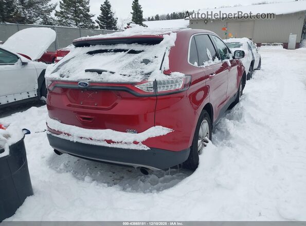 2FMPK4J95JBB24614 2018 FORD EDGE Red Trasero derecho