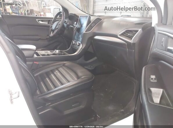 2FMPK4J95PBA56419 2023 FORD EDGE White Front interior view
