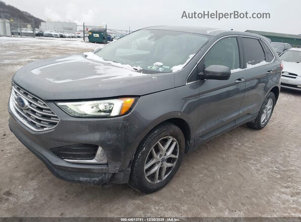 2FMPK4J96NBA31462 2022 FORD EDGE Gray 