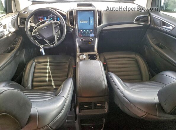 2FMPK4J96RBA70803 2024 FORD EDGE Gray წინა პანელის ხედი