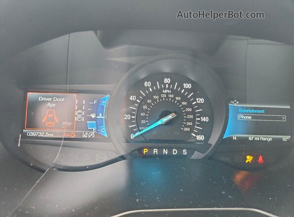 2FMPK4J97PBA06458 2023 FORD EDGE Gray Սարքավորումների վահանակի տեսք