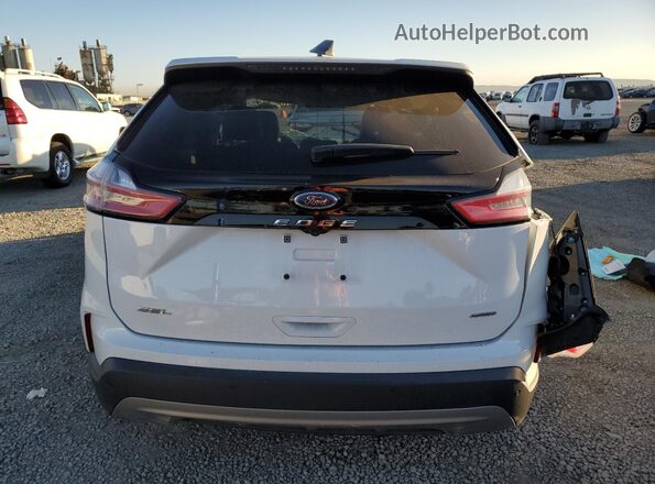 2FMPK4J97PBA20375 2023 FORD EDGE White Rear view