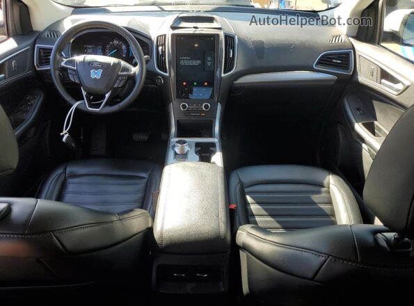 2FMPK4J98NBA33438 2022 FORD EDGE White Вид панелі приладів