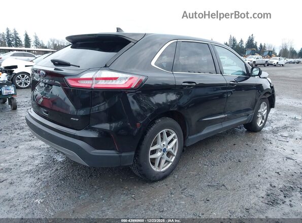 2FMPK4J98NBA53012 2022 FORD EDGE Black Rear right