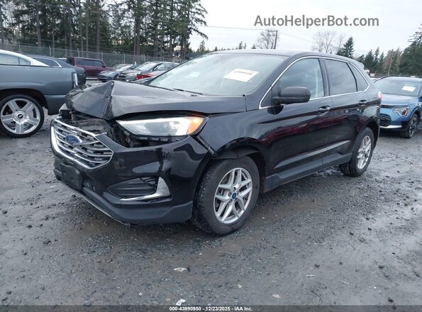 2FMPK4J98NBA53012 2022 FORD EDGE Black Front left