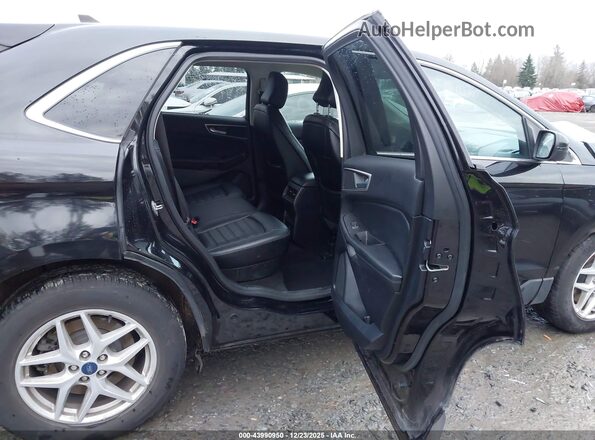 2FMPK4J98NBA53012 2022 FORD EDGE Black VIN sticker view