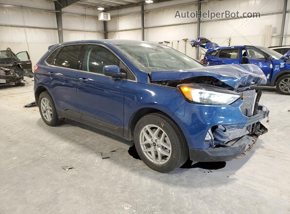 2FMPK4J99NBA76928 2022 FORD EDGE Blue 