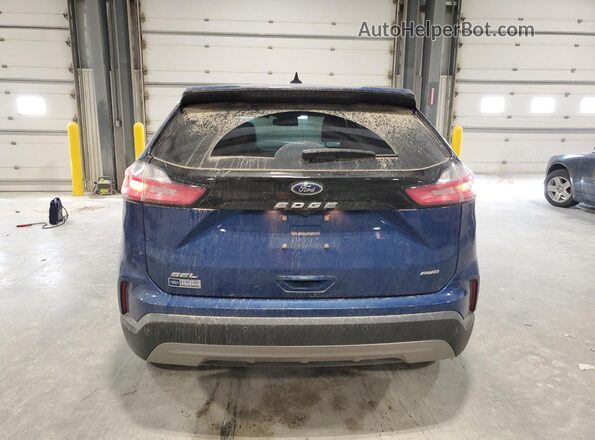 2FMPK4J99NBA76928 2022 FORD EDGE Blue 