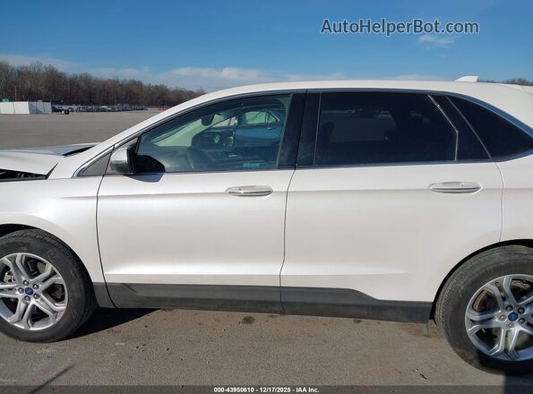 2FMPK4K82HBC15274 2017 FORD EDGE Белый Панорамный вид салона 360°