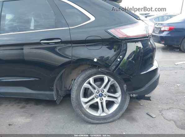 2FMPK4K89JBC13348 2018 FORD EDGE Black Вид спереду