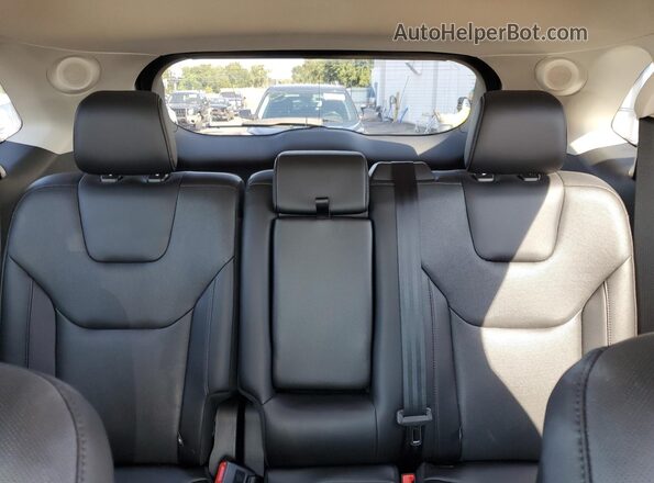 2FMPK4K91NBA15264 2022 FORD EDGE Silver უკანა სავარძლების ხედი