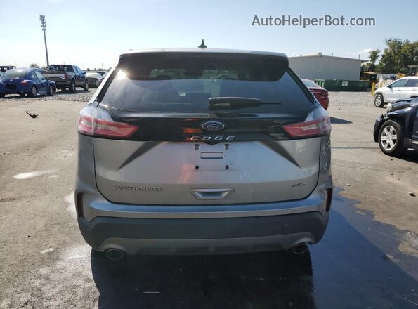 2FMPK4K91NBA15264 2022 FORD EDGE Silver უკანა ხედი