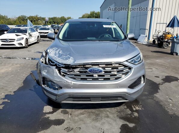 2FMPK4K91NBA15264 2022 FORD EDGE Silver წინა ხედი