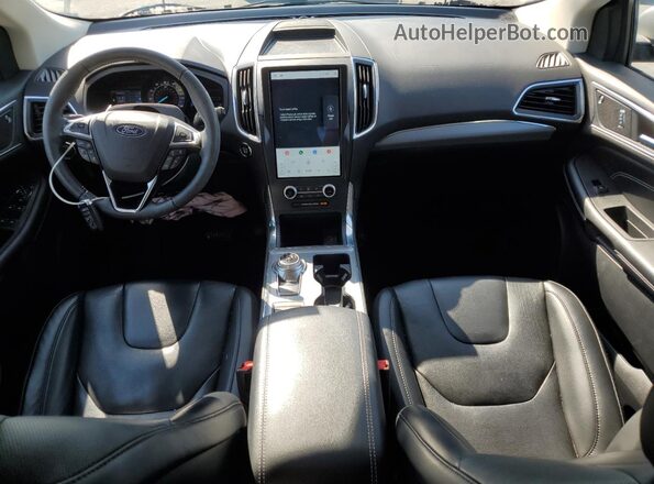 2FMPK4K91NBA15264 2022 FORD EDGE Silver წინა პანელის ხედი