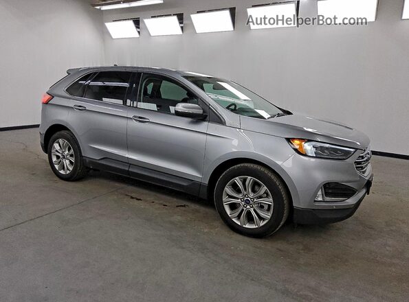 2FMPK4K92NBA55255 2022 FORD EDGE Silver Передня права чверть