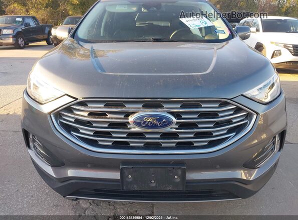 2FMPK4K97PBA27258 2023 FORD EDGE Gray წინა ხედი