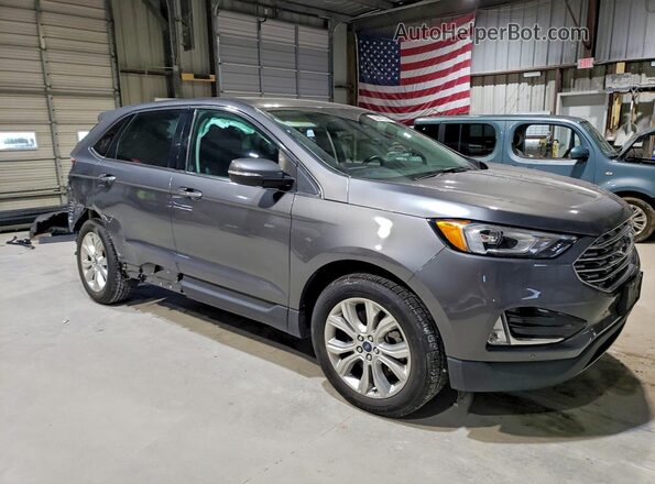 2FMPK4K99NBA37674 2022 FORD EDGE Gray 