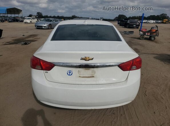 2G1105S30J9130546 2018 CHEVROLET IMPALA White Հետևի տեսք