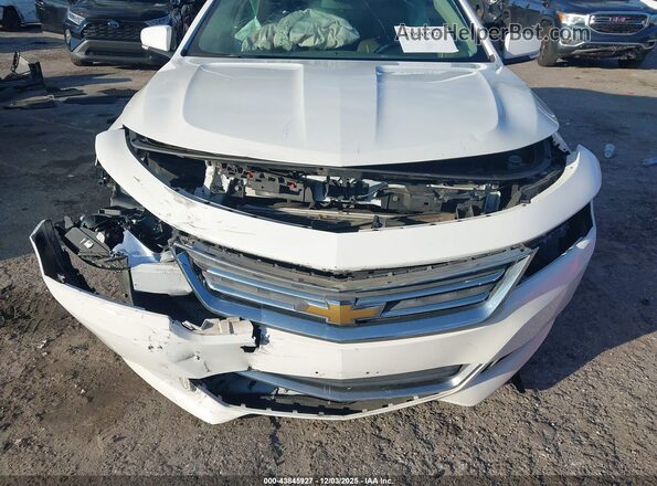 2G1105S37J9138000 2018 CHEVROLET IMPALA White Widok zestawu wskaźników