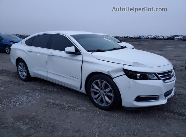 2G1105SA2G9161983 2016 CHEVROLET IMPALA Белый Передняя правая четверть