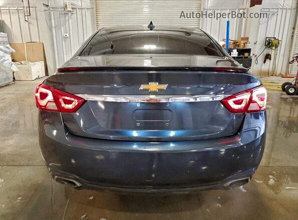 2G1125S35J9170874 2018 CHEVROLET IMPALA Угольный Вид сзади