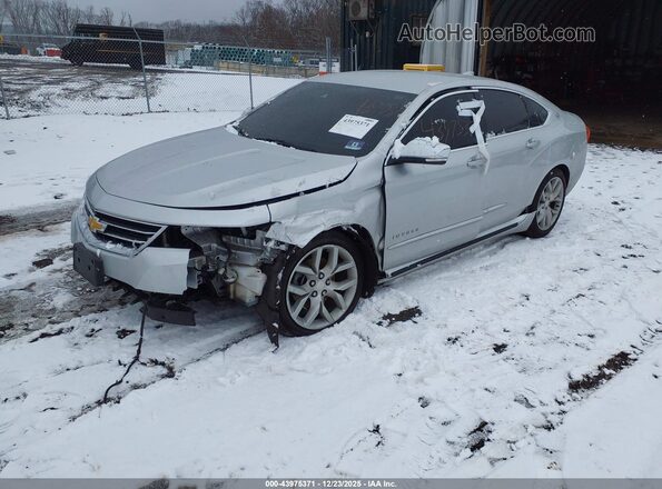 2G1145S38G9180110 2016 CHEVROLET IMPALA Silver წინა მარცხენა ხედი სამი მეოთხედიდან