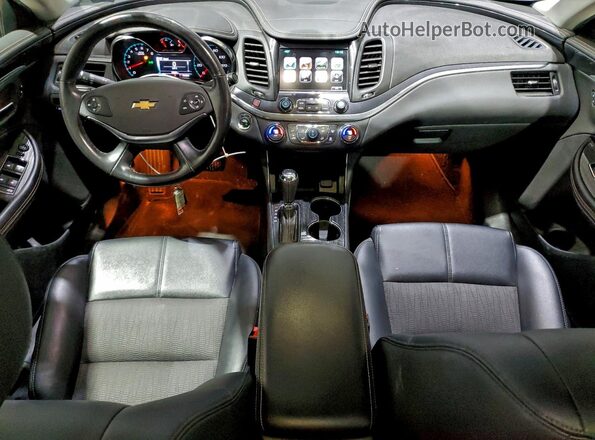2G11Z5S30L9100892 2020 CHEVROLET IMPALA Black Widok deski rozdzielczej