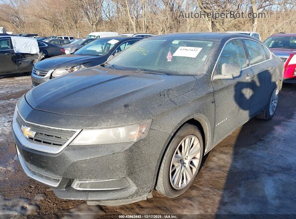 2G11Z5S39J9101214 2018 CHEVROLET IMPALA Black Առջևի ձախ երեք քառորդ տեսարան