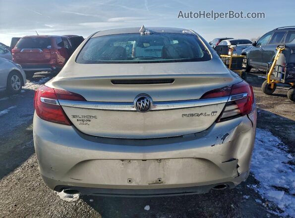 2G4GK5EX3G9124254 2016 BUICK REGAL Beige Rear view