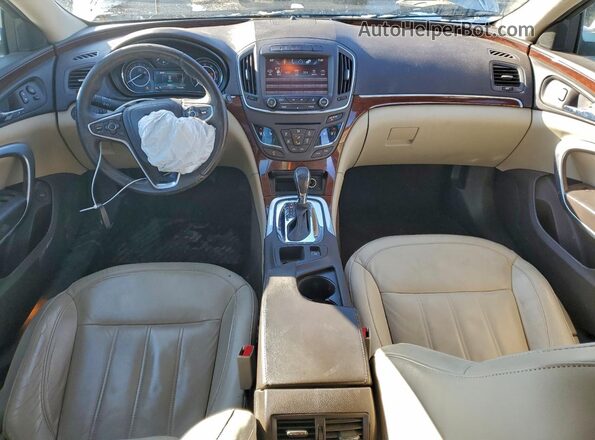 2G4GK5EX3G9124254 2016 BUICK REGAL Beige Dashboard view