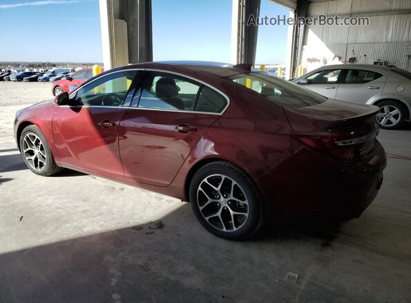 2G4GL5EX3H9147306 2017 BUICK REGAL Maroon Rear left