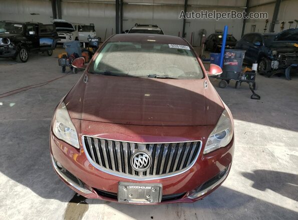 2G4GL5EX3H9147306 2017 BUICK REGAL Maroon Front view
