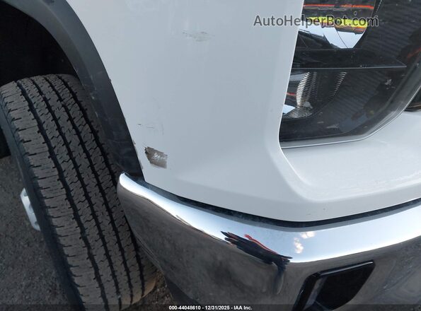 2GC1KNEYXS1229836 2025 CHEVROLET SILVERADO White Вид спереду