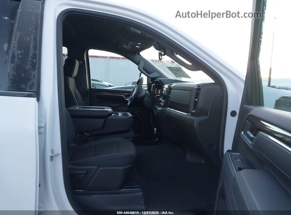 2GC1KNEYXS1229836 2025 CHEVROLET SILVERADO White Вид салону спереду