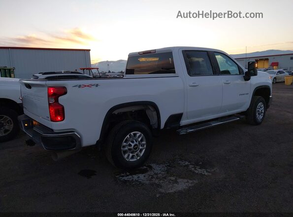 2GC1KNEYXS1229836 2025 CHEVROLET SILVERADO White Задня права чверть