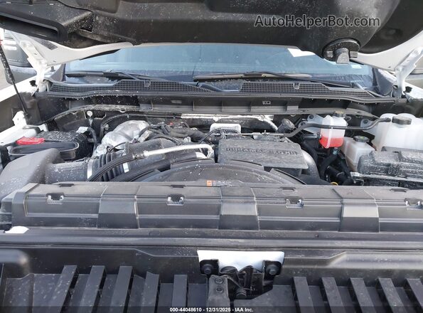 2GC1KNEYXS1229836 2025 CHEVROLET SILVERADO White Вид ззаду
