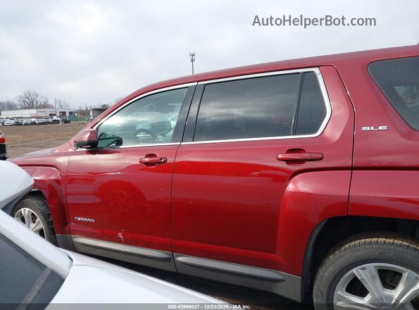 2GKALMEK2H6105658 2017 GMC TERRAIN Maroon სალონის 360-გრადუსიანი ხედი