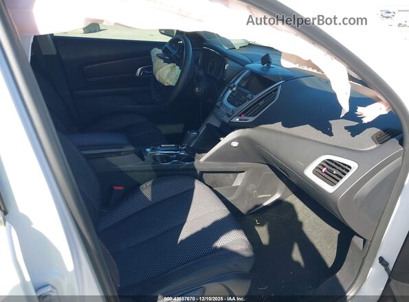 2GKALMEK4G6345843 2016 GMC TERRAIN White Widok wnętrza z przodu