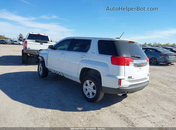 2GKALMEK4G6345843 2016 GMC TERRAIN White Tył lewy