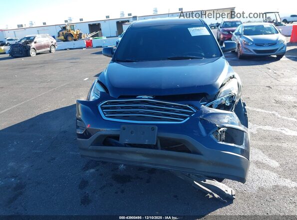 2GNALBEK6H1523032 2017 CHEVROLET EQUINOX Blue Դիմացի տեսք