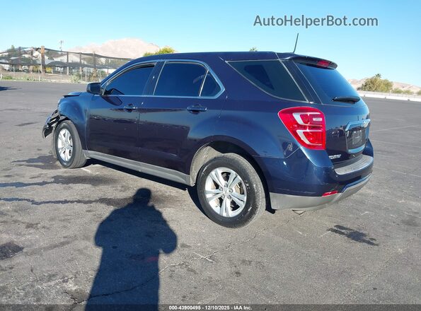 2GNALBEK6H1523032 2017 CHEVROLET EQUINOX Blue Հետևի ձախ