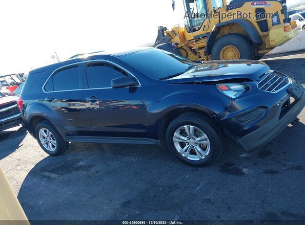 2GNALBEK6H1523032 2017 CHEVROLET EQUINOX Blue Սարքավորումների վահանակի տեսք