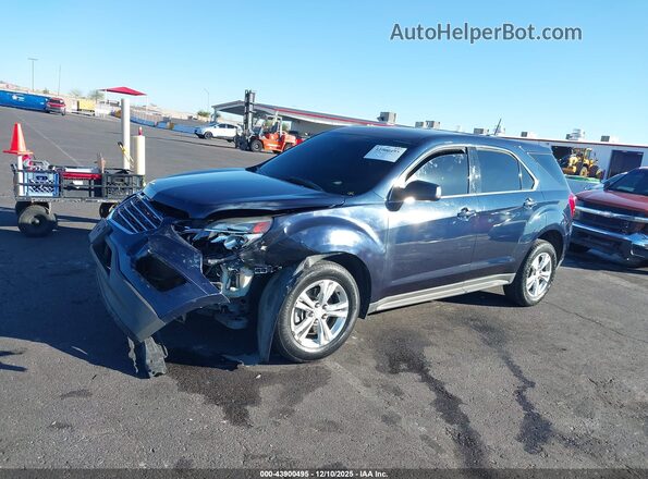 2GNALBEK6H1523032 2017 CHEVROLET EQUINOX Blue Սալոնի հետևի տեսք